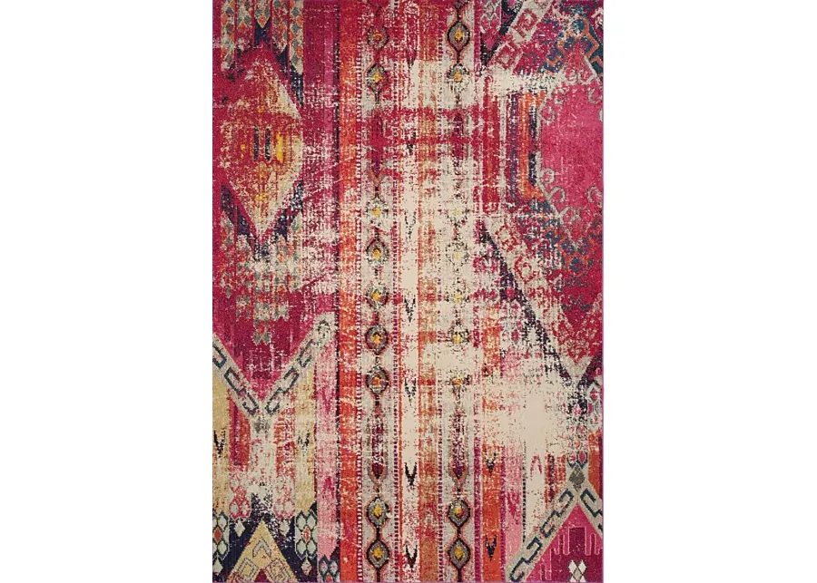 Artesia Pink 5'1 x 7'7 Rug