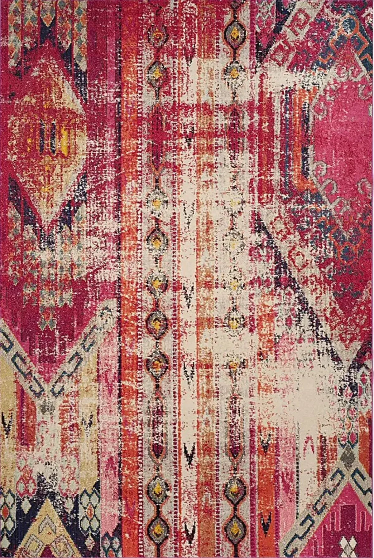 Artesia Pink 5'1 x 7'7 Rug