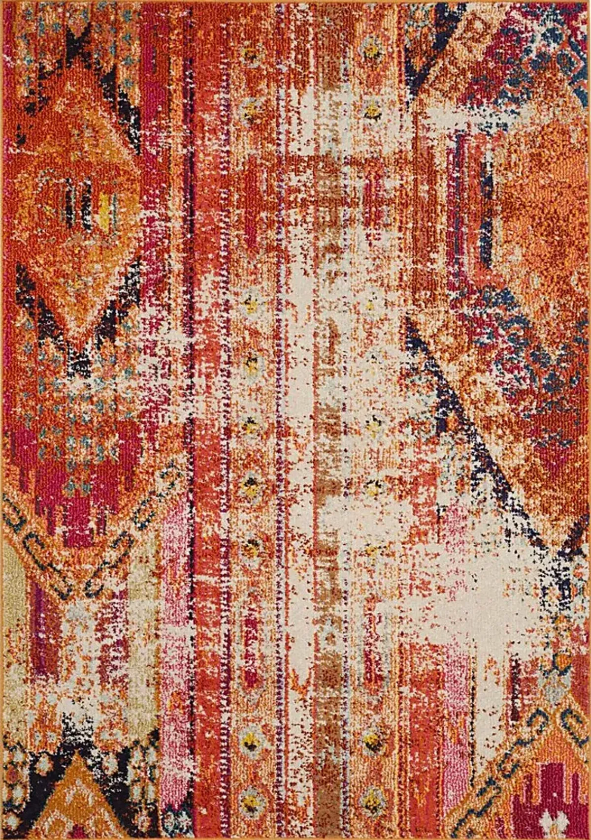 Artesia Orange 6'7 x 9'2 Rug