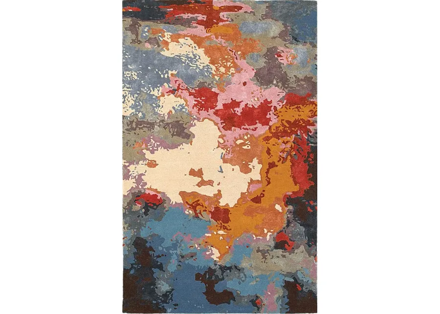 Farringham Blue 2'6 x 8' Rug