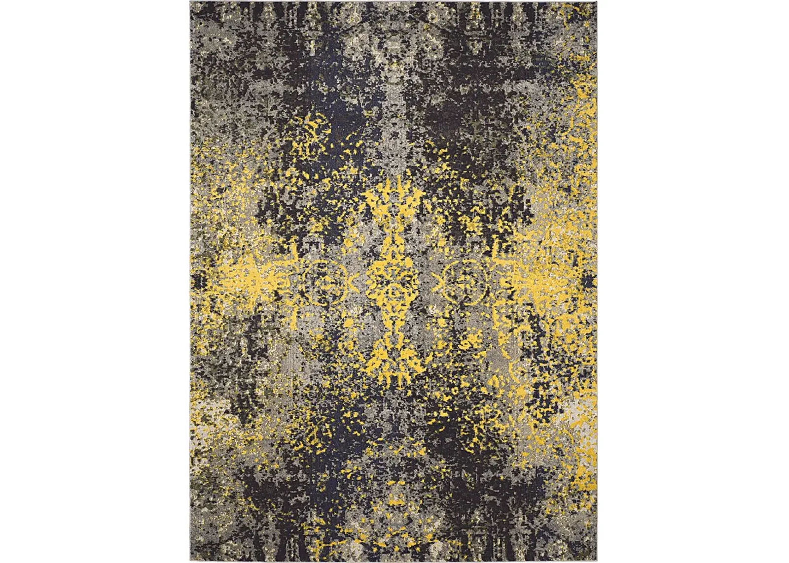 Pressman Gray 6'7 x 9'2 Rug