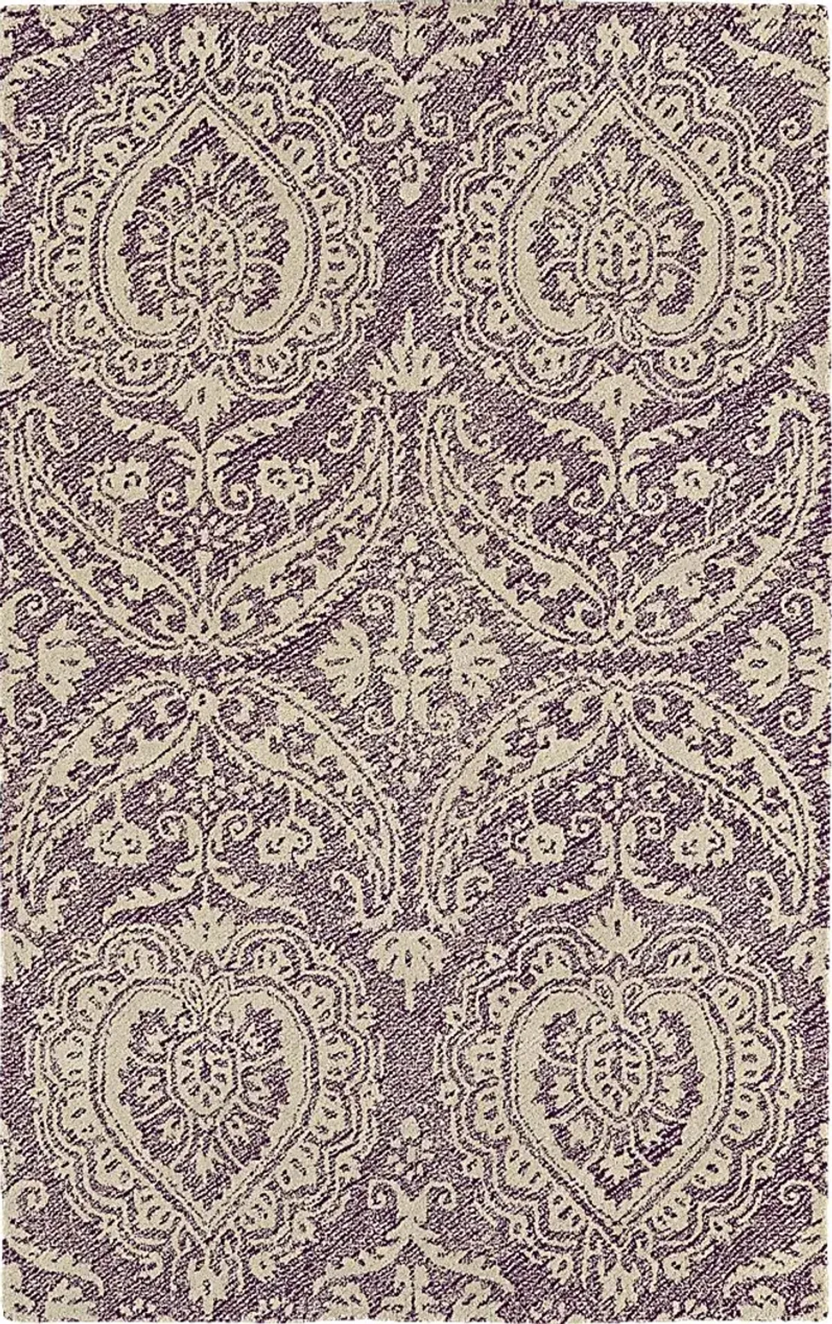 Karwick Purple 5' x 7'6 Indoor/Outdoor Rug