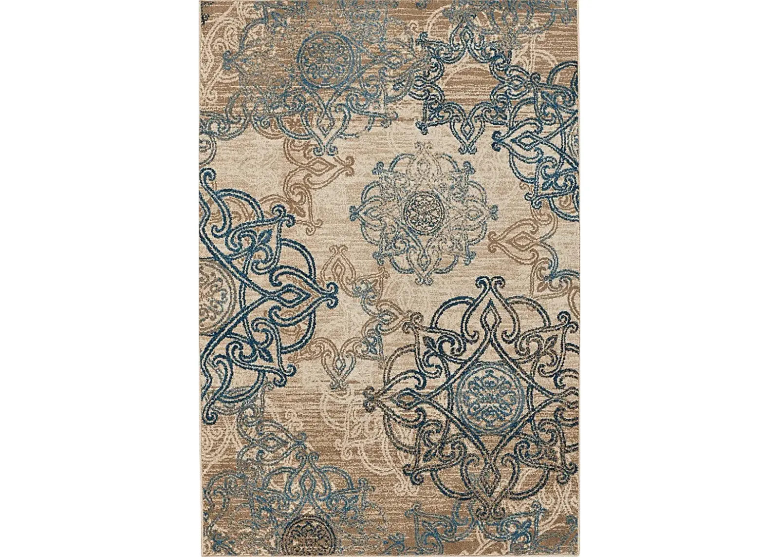 Monarch Place Blue 3'10 x 5'5 Rug