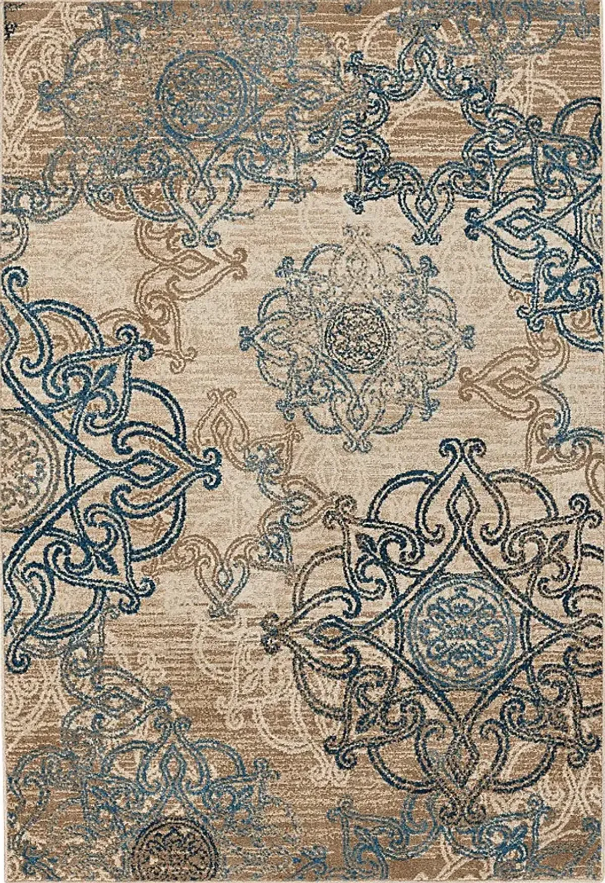 Monarch Place Blue 3'10 x 5'5 Rug