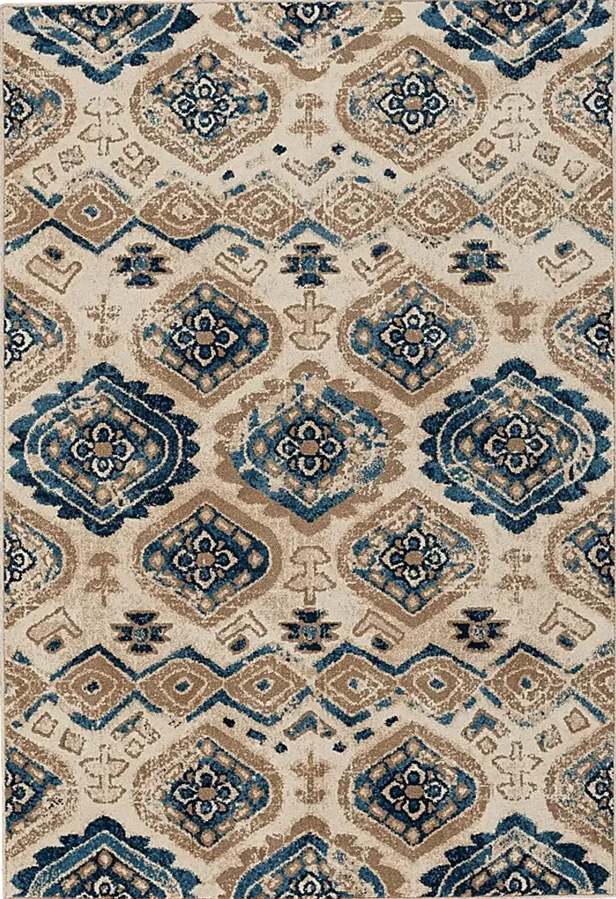 Laydon Blue 3'10 x 5'5 Rug