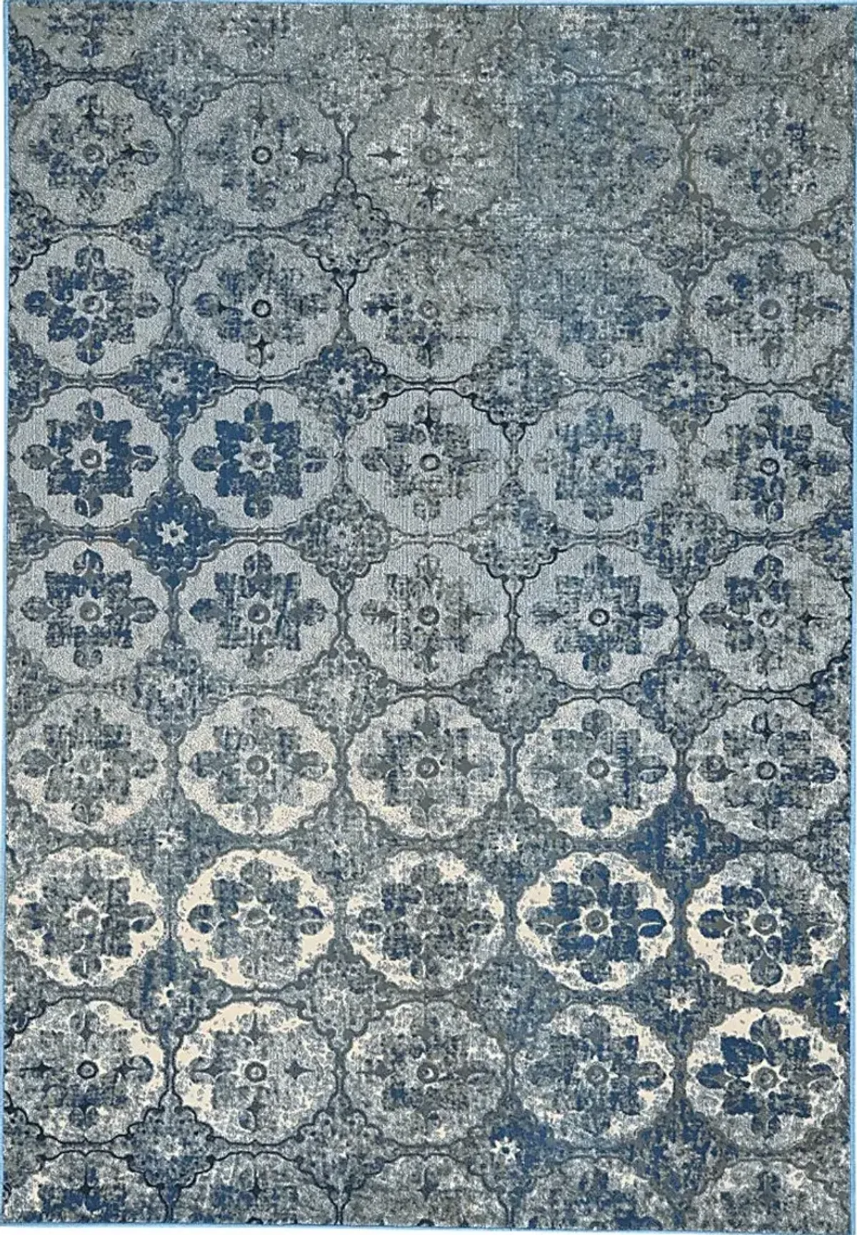 Ameln Valley Blue 3'11 x 5'5 Rug