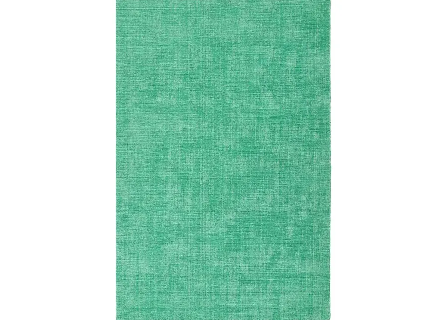 Lauderdale Green 5' x 7'6 Indoor/Outdoor Rug