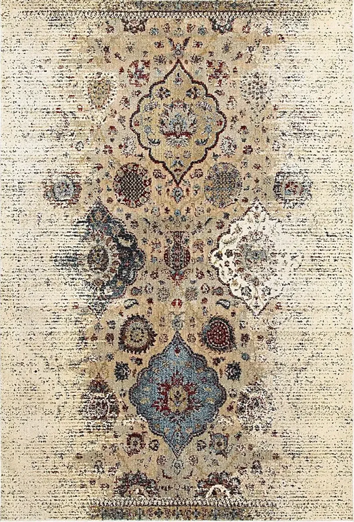 Jannah Ivory 5'3 x 7'6 Rug