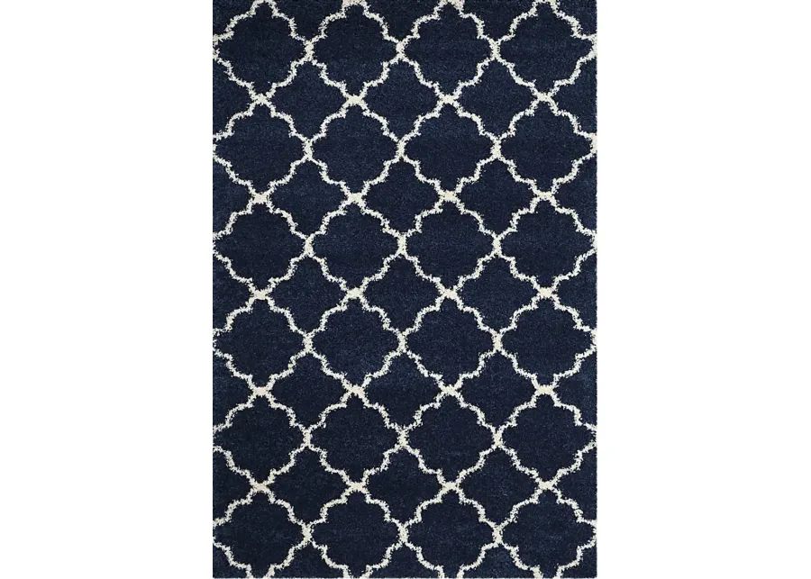 Amalia 5'1 x 7'6 Blue Rug