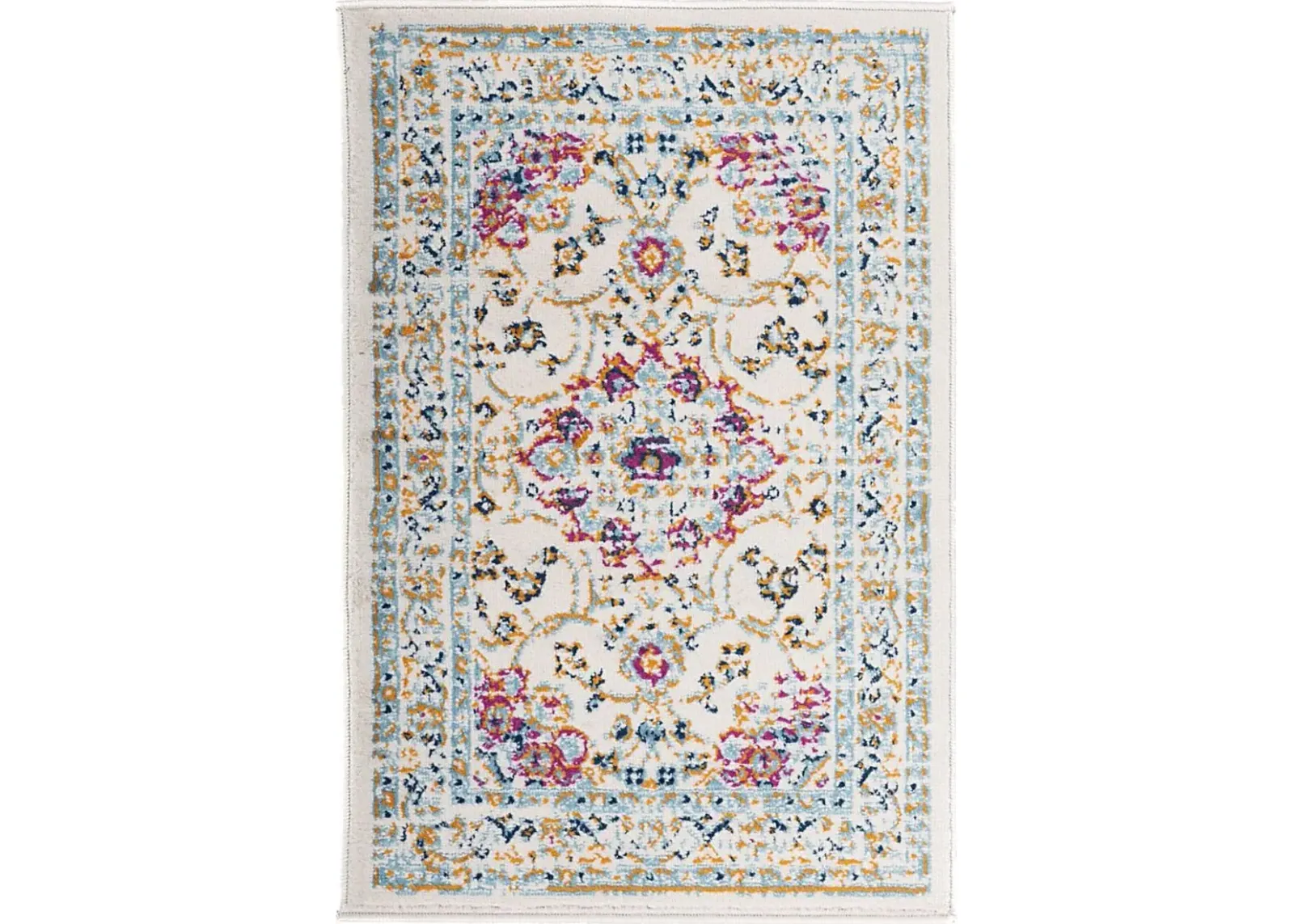 Advay Pink 2' x 3' Rug