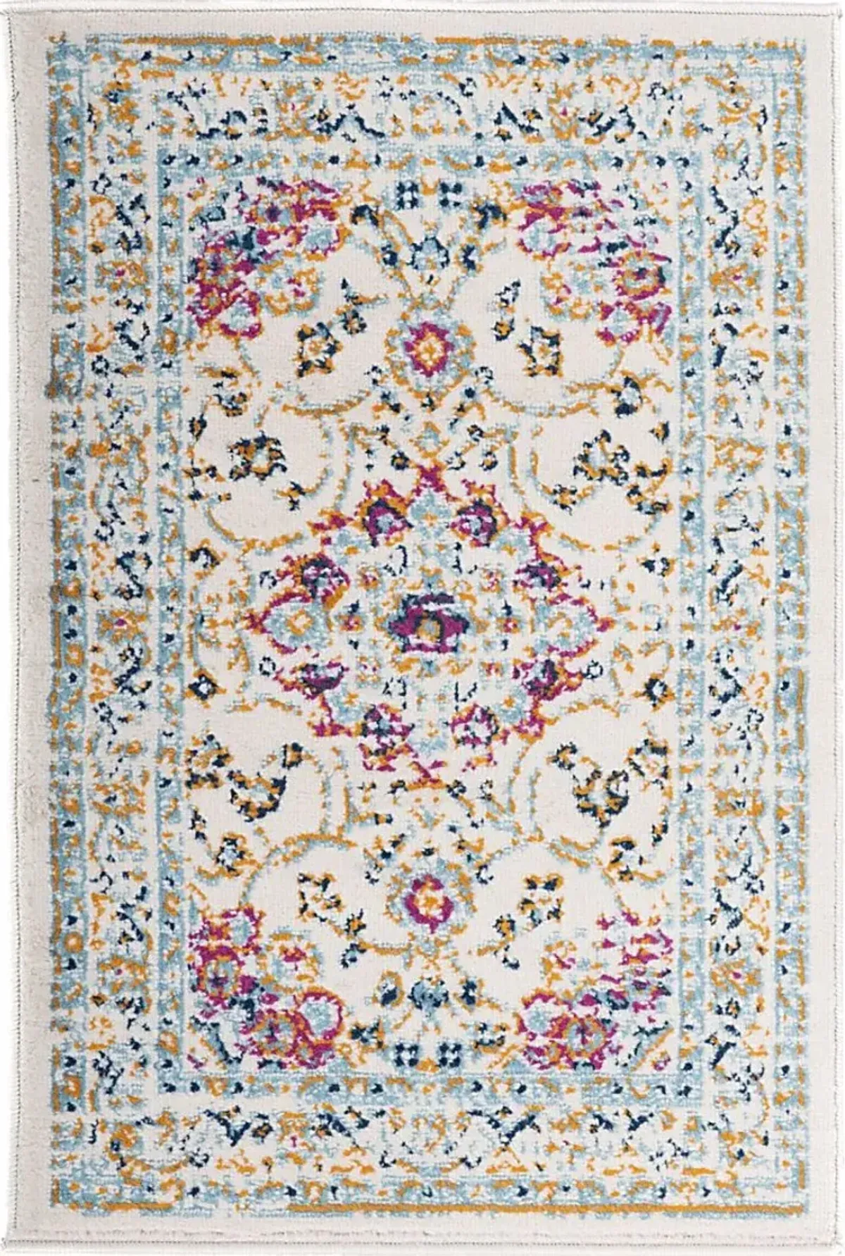 Advay Pink 2' x 3' Rug