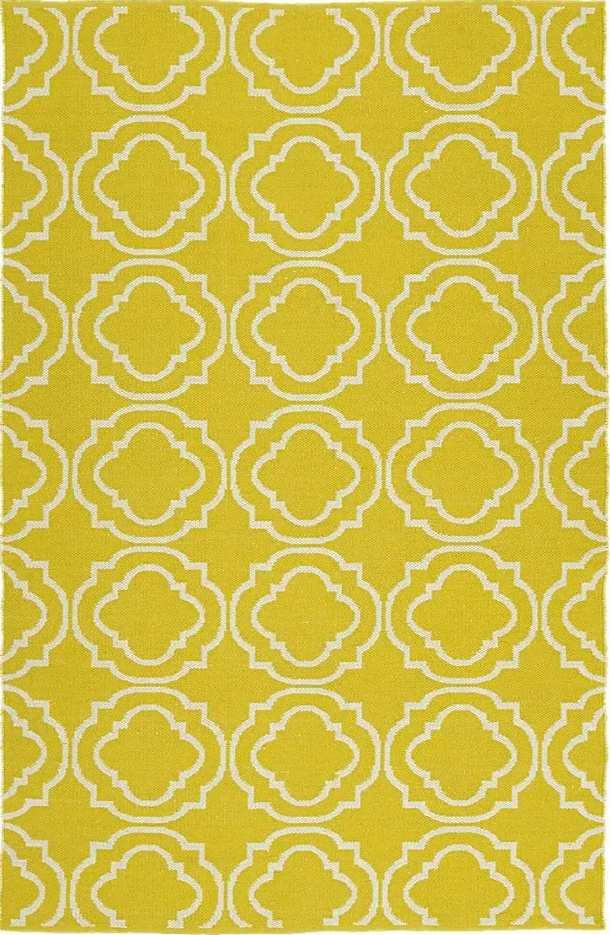 Diaz Yellow 8' x 10' Rug Indoor/Outdoor Rug