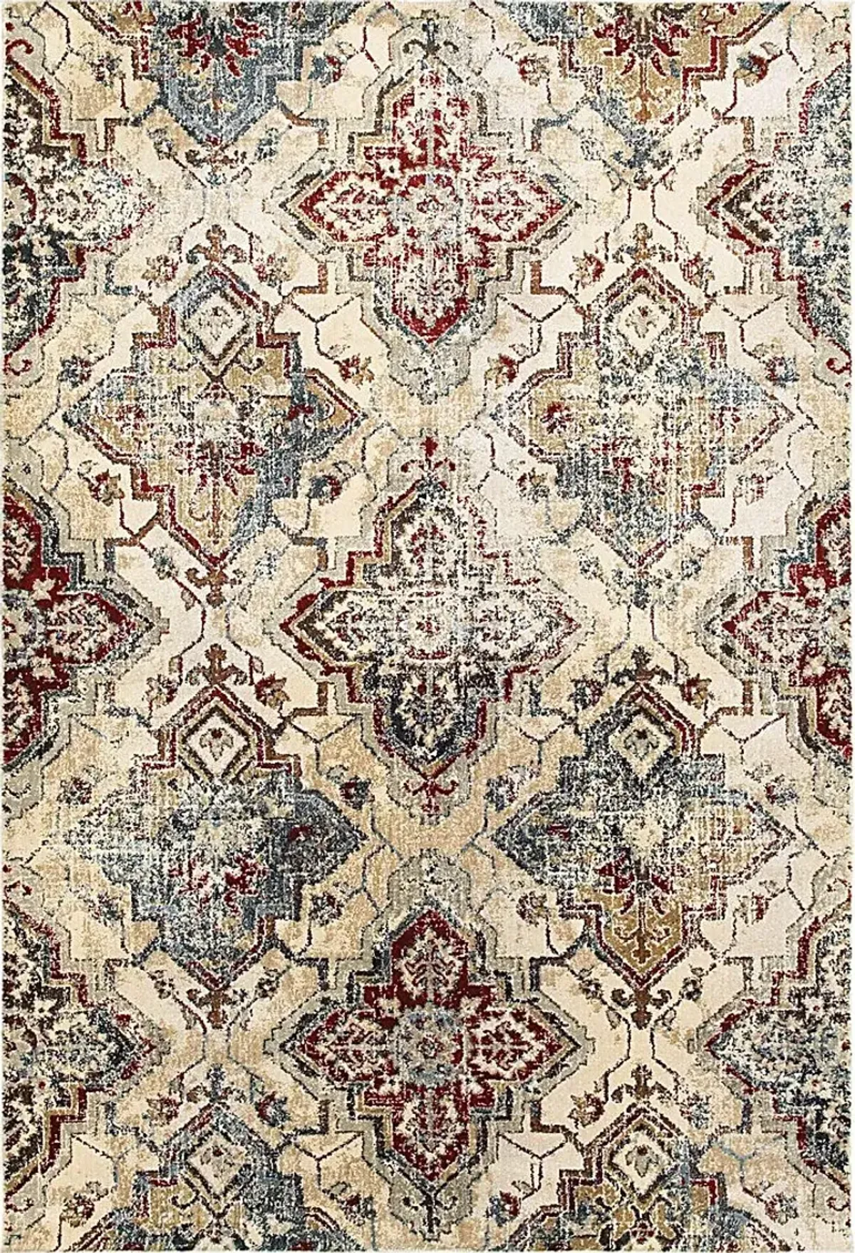 Durani Ivory 5'3 x 7'6 Rug