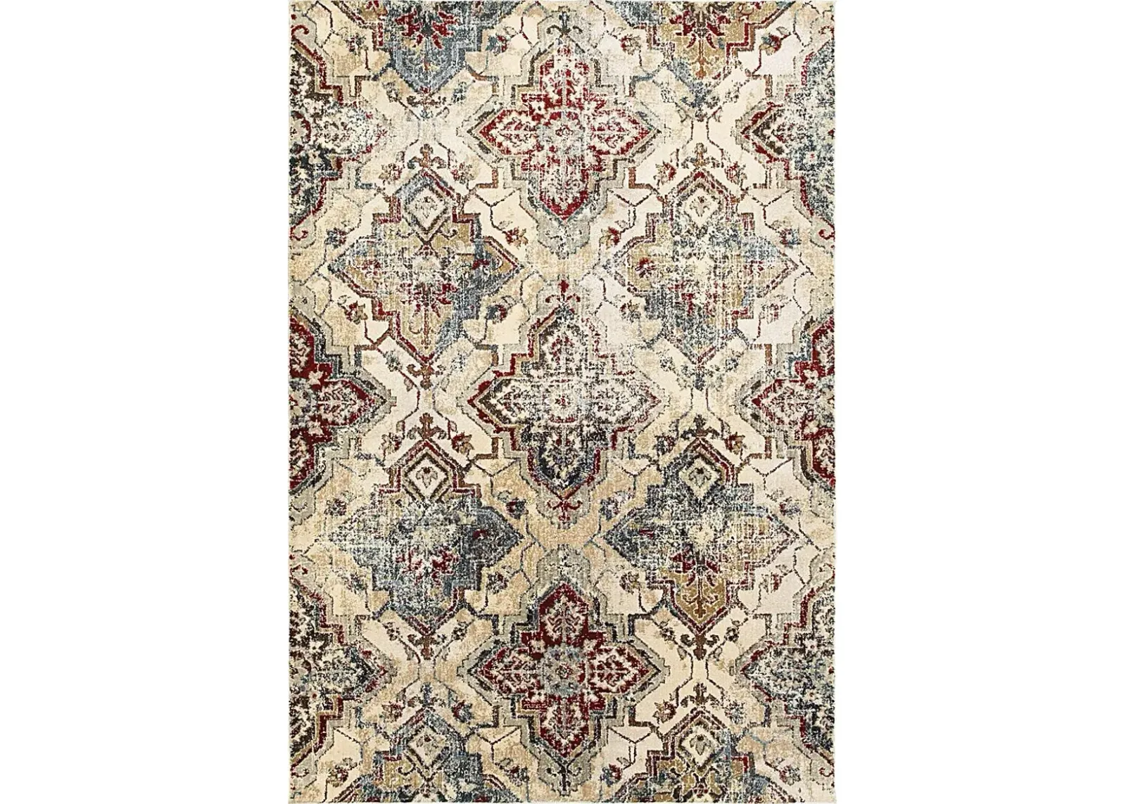 Durani Ivory 6'7 x 9'6 Rug