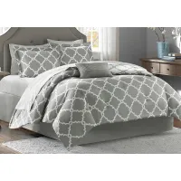 Merritt Gray 9 Pc Queen Comforter Set