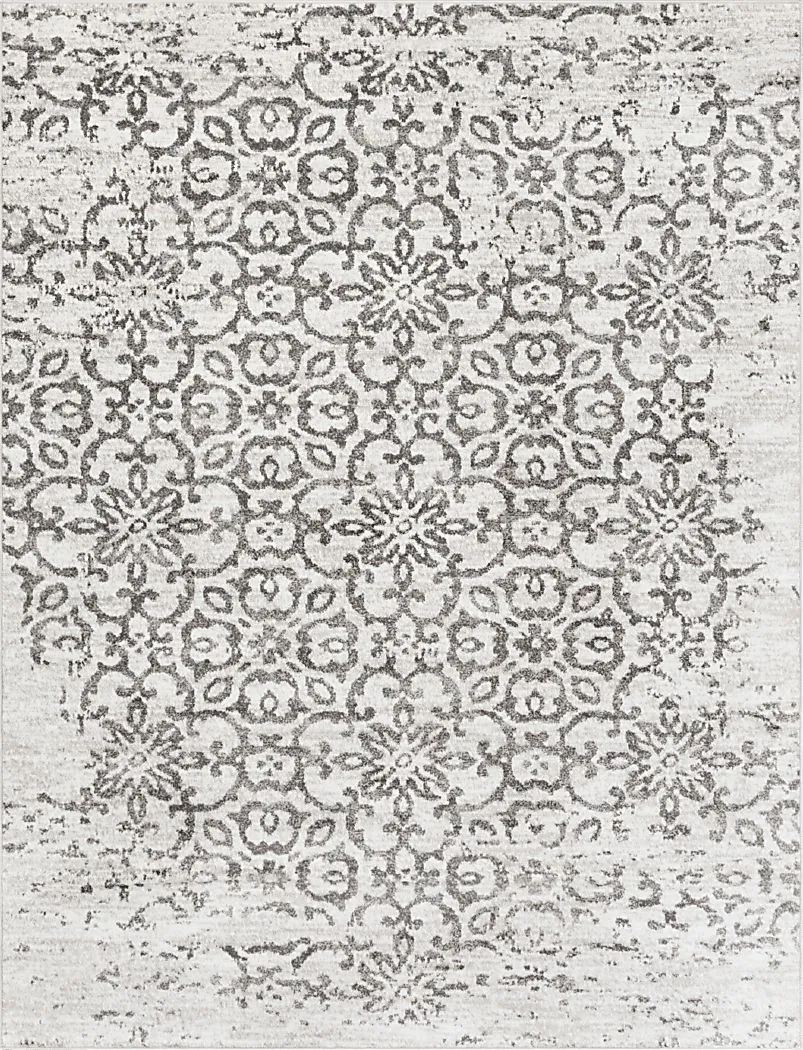 Daralice White 7'10 x 10'3  Rug