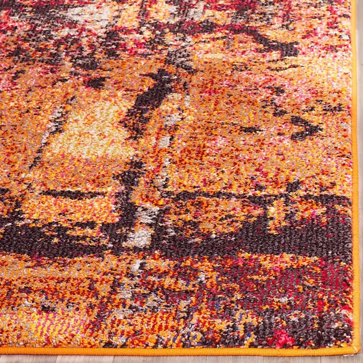 Renner Mill Orange 6'7 x 9'2 Rug