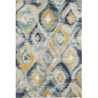 Midway Bay Blue 6'7 x 9'2 Rug