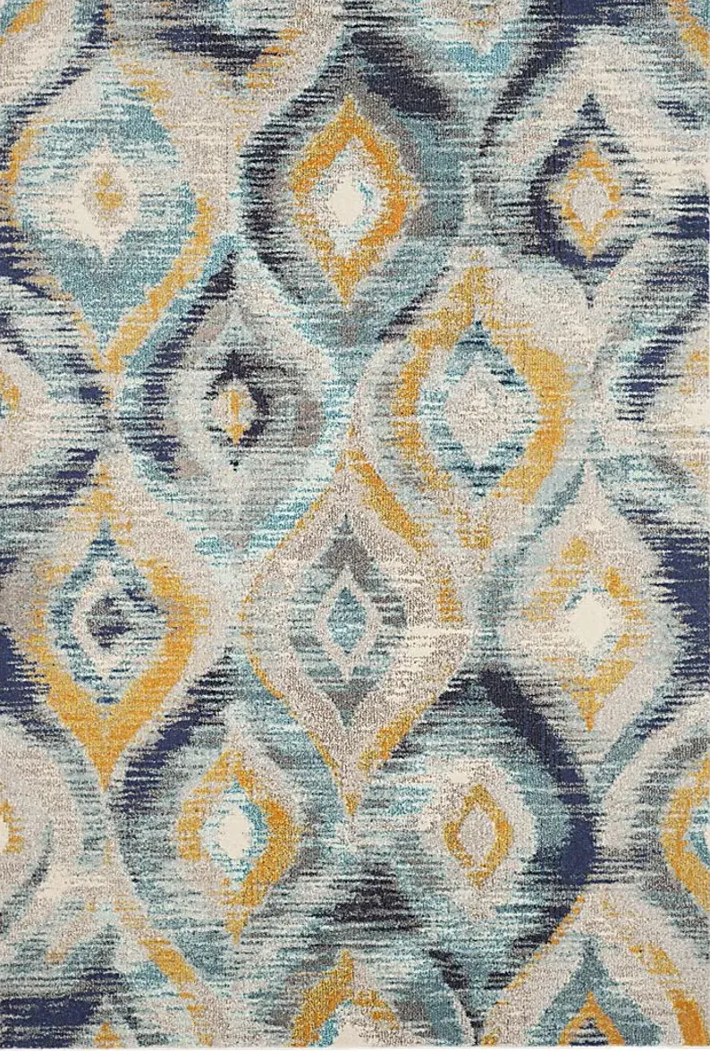 Midway Bay Blue 8' x 11' Rug