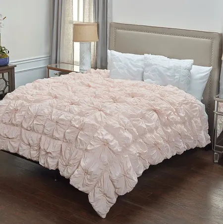 Reia Pink 3 Pc Queen Comforter Set