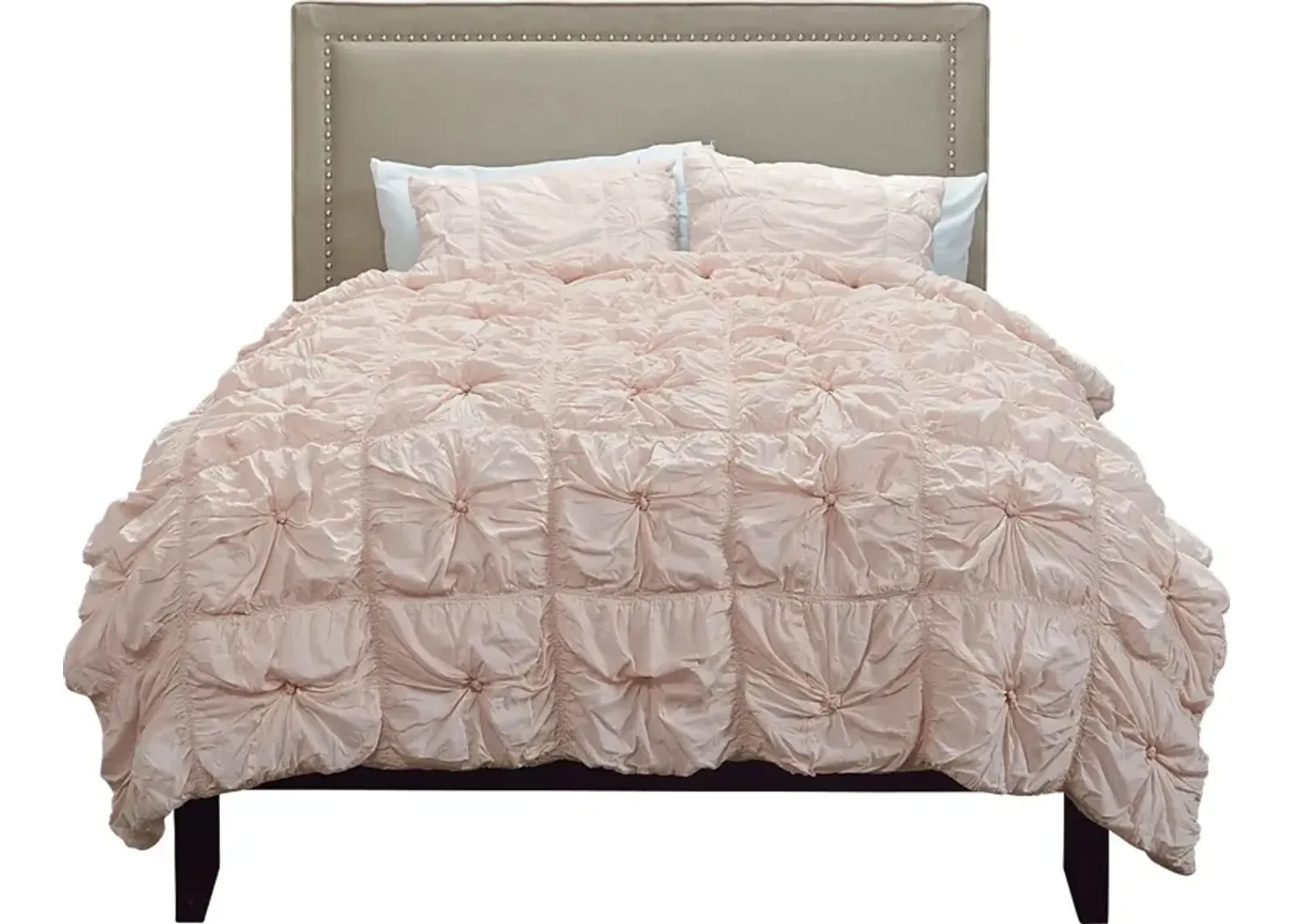 Reia Pink 3 Pc Queen Comforter Set