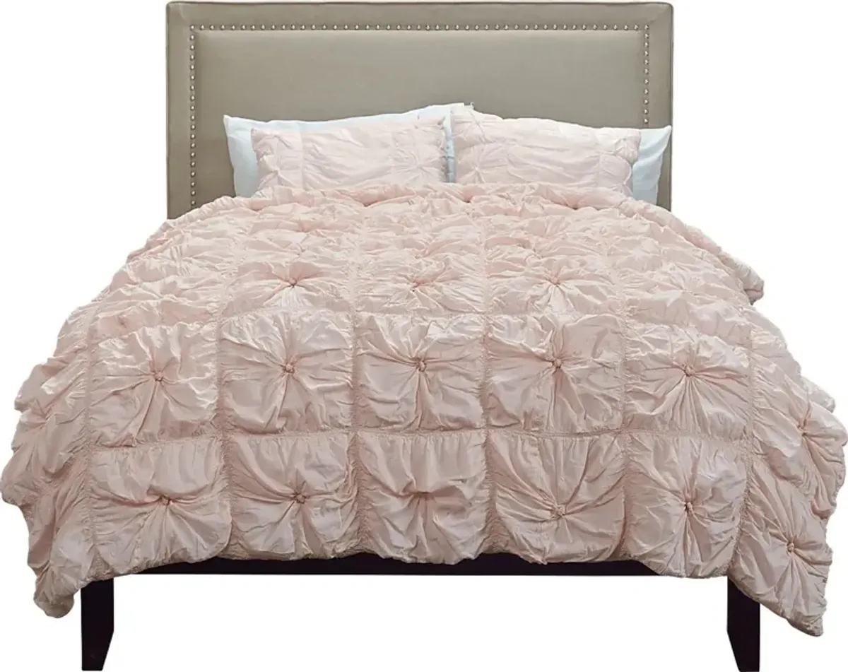 Reia Pink 3 Pc Queen Comforter Set