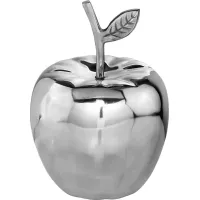 Manzano Silver Apple Sculpture