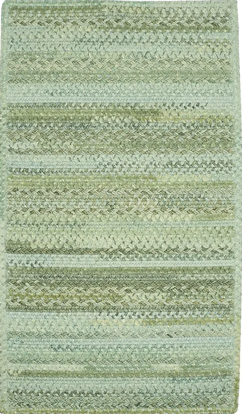 Viridescent Green 5' x 8' Rug