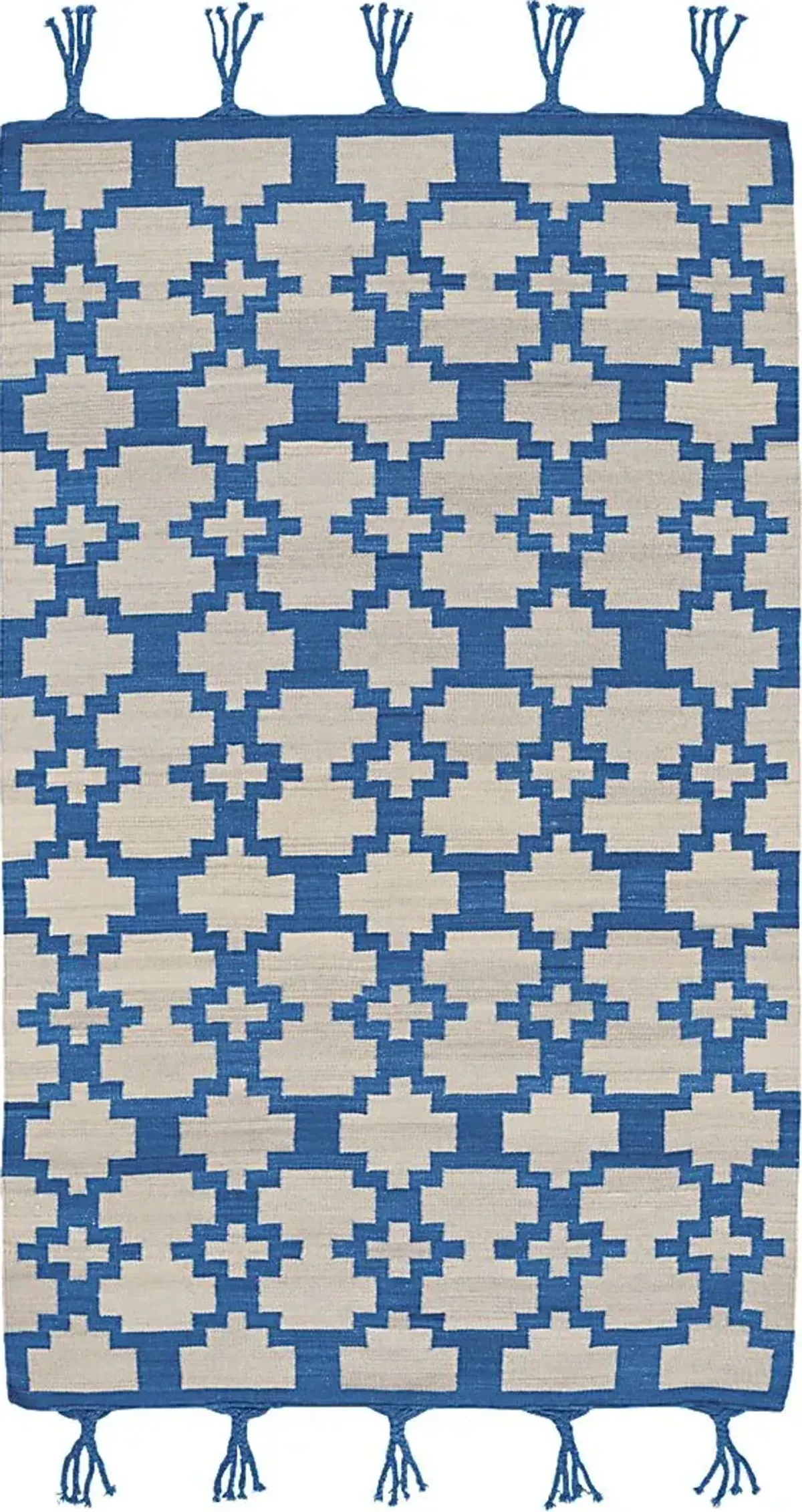 Valla Blue 7' x 8' Rug