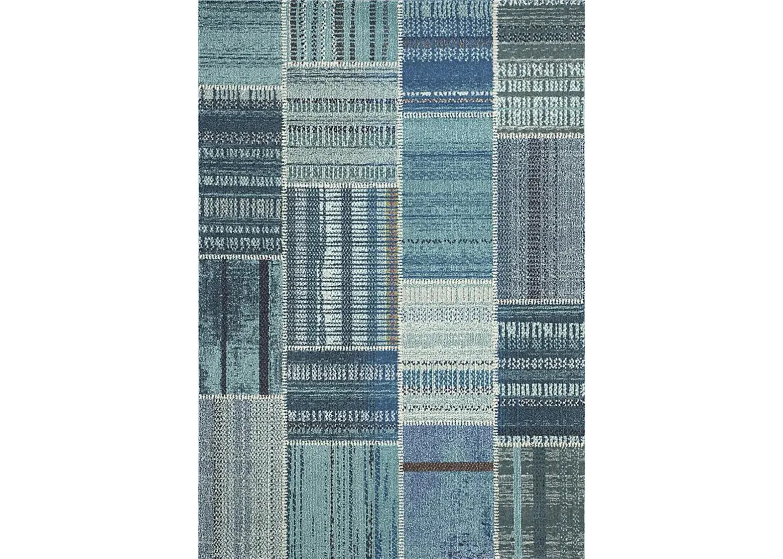 Brooten Blue 6'7 x 9'2 Rug