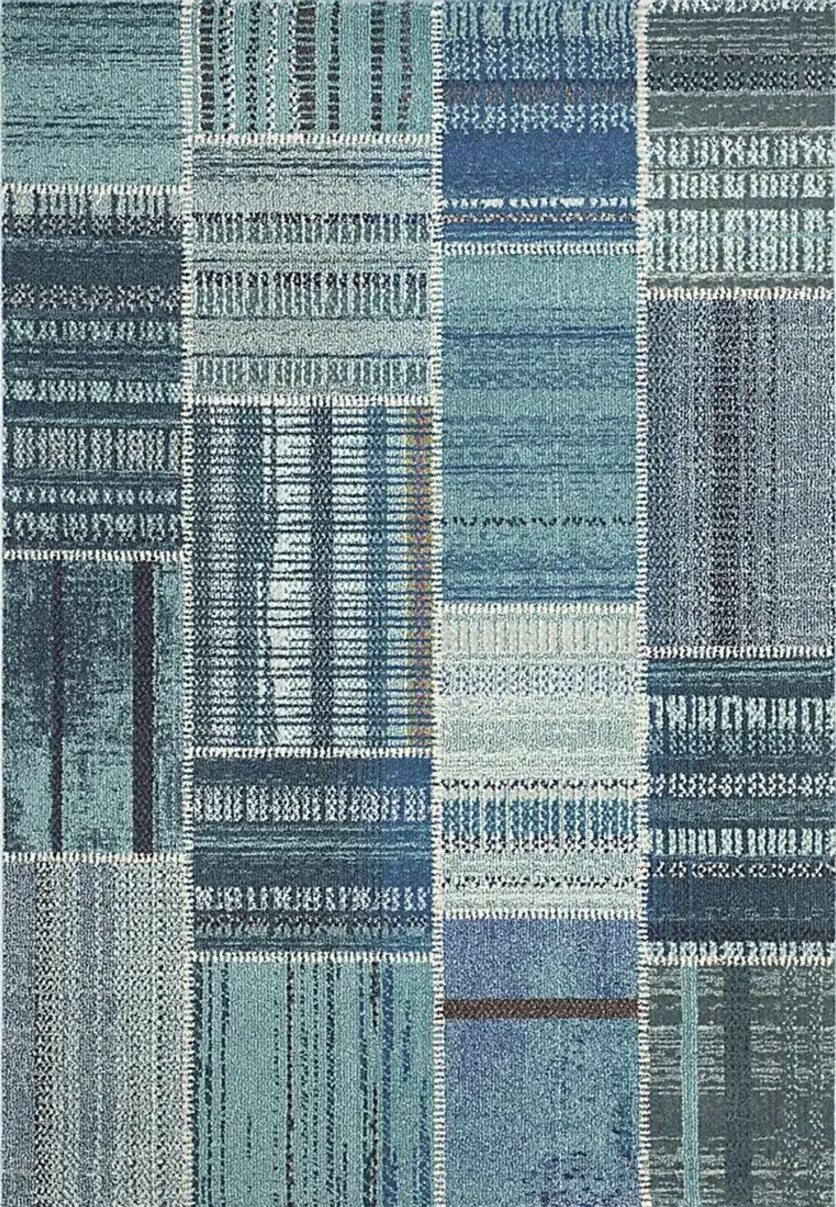 Brooten Blue 6'7 x 9'2 Rug