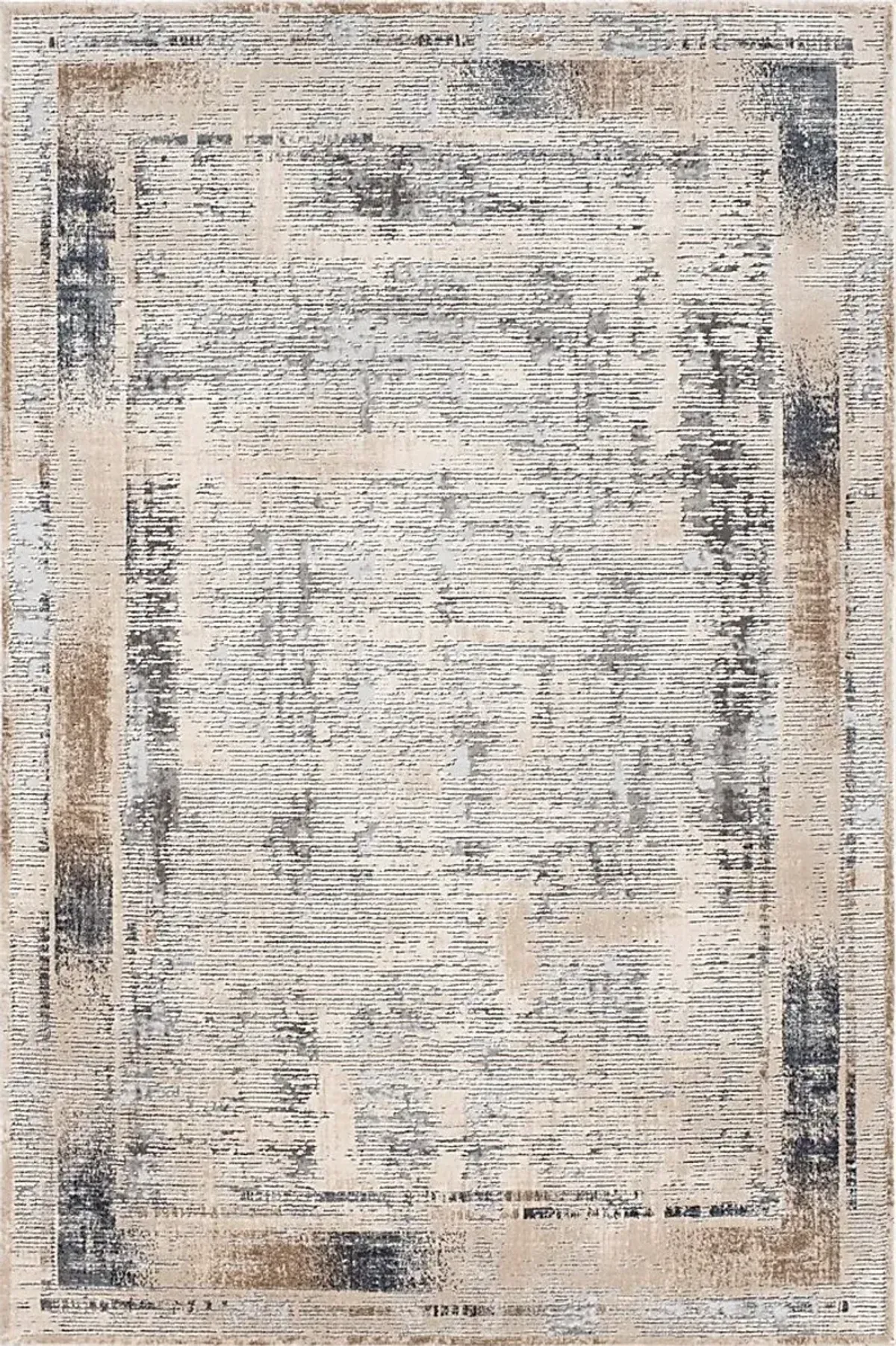 Ediline Ivory 5'3 x 7'3 Rug