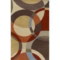 Avere Brown 6' x 9' Rug
