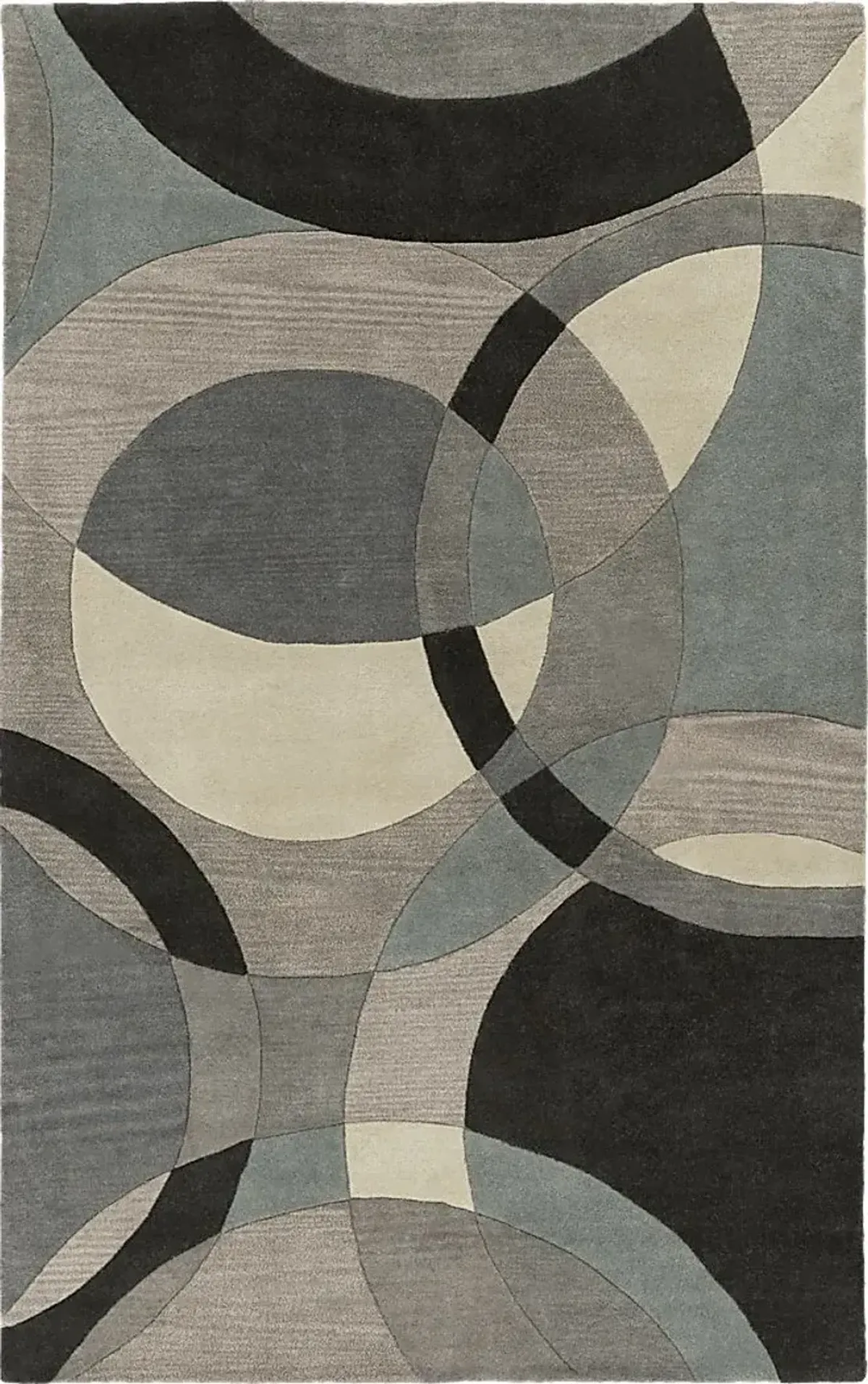 Avere Black 6' x 9' Rug