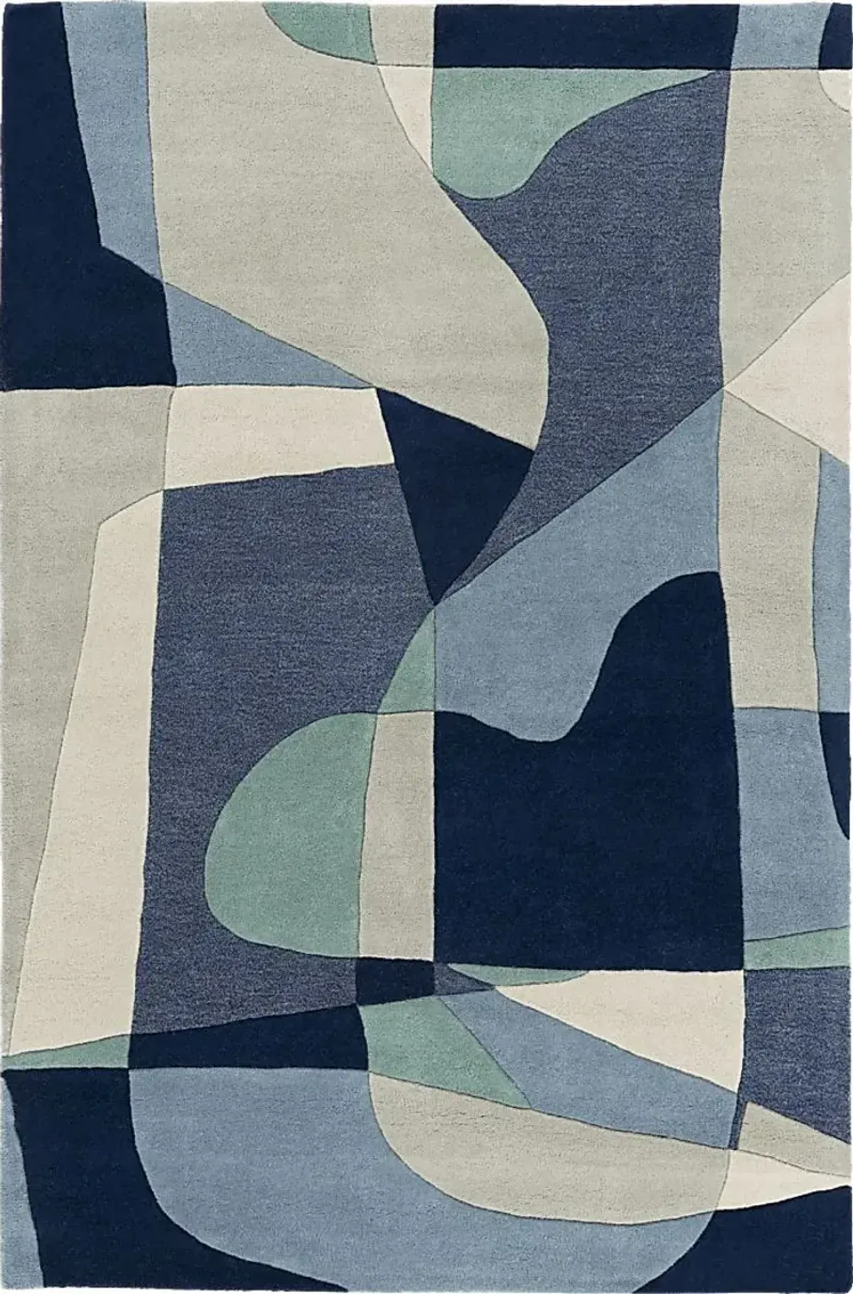 Damali Teal 6' x 9' Rug