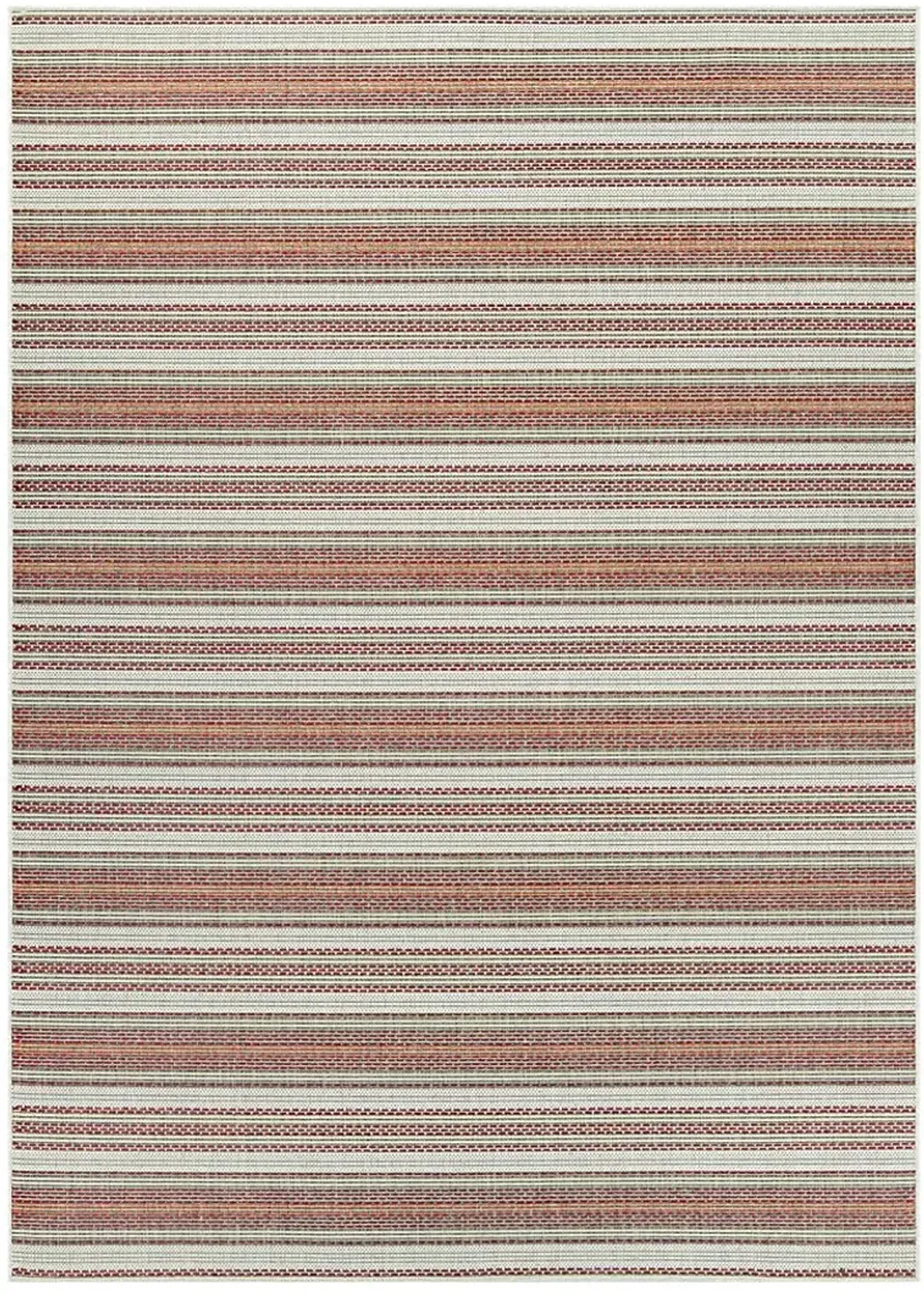 Zentro Coral 7'6 x 10'9 Indoor/Outdoor Rug