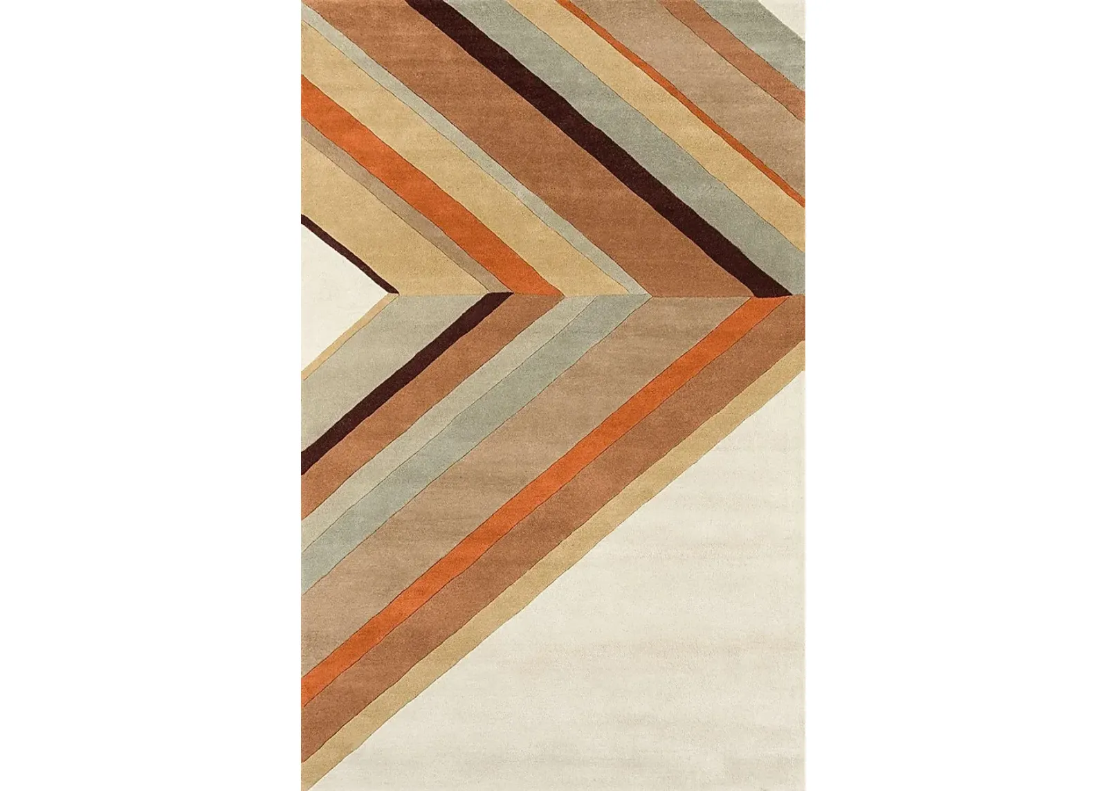 Sandhurst Brown 3'6 x 5'6 Rug