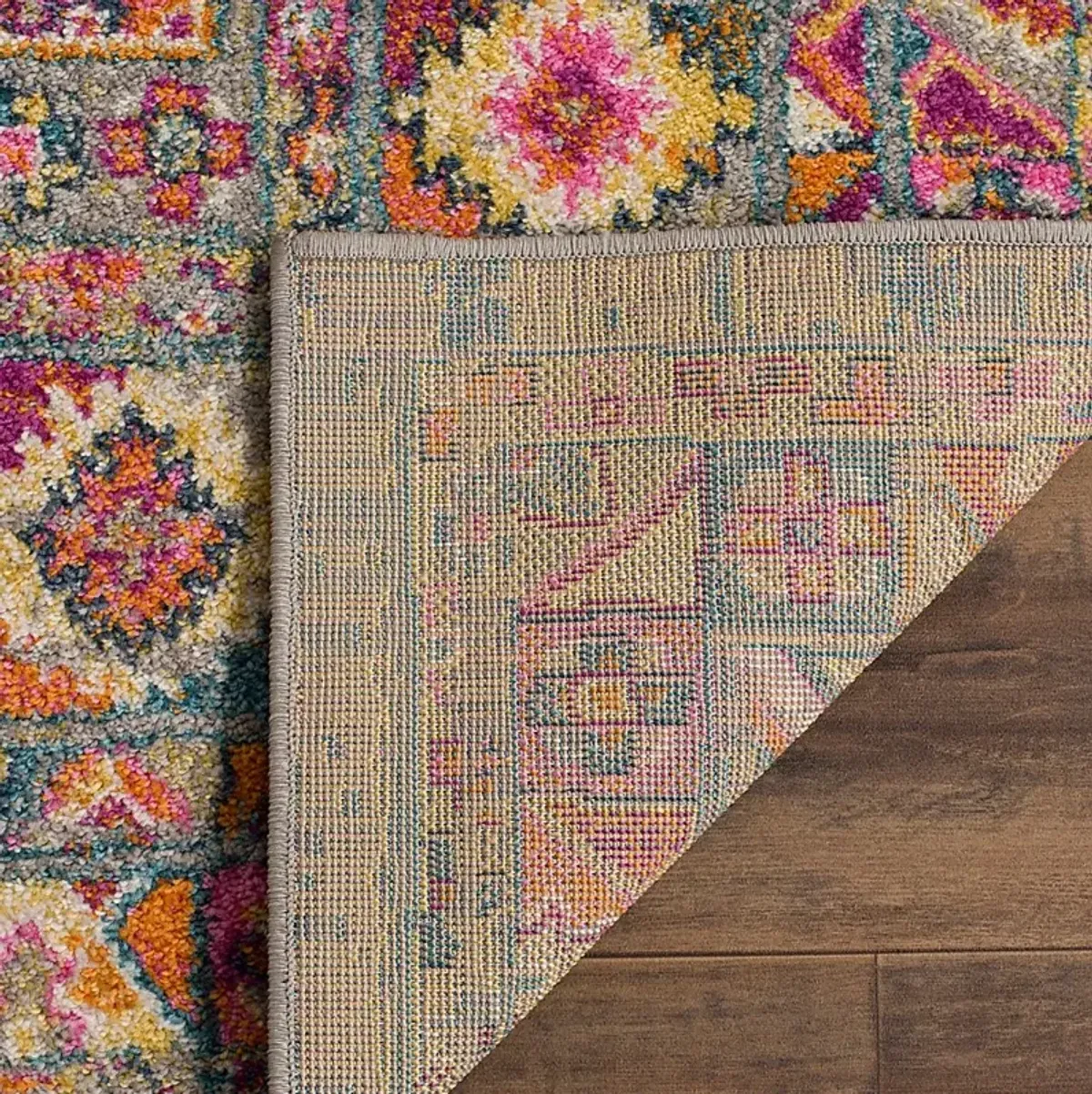 Lowell Point Gray 2'3 x 6' Rug