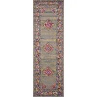Lowell Point Gray 2'3 x 6' Rug