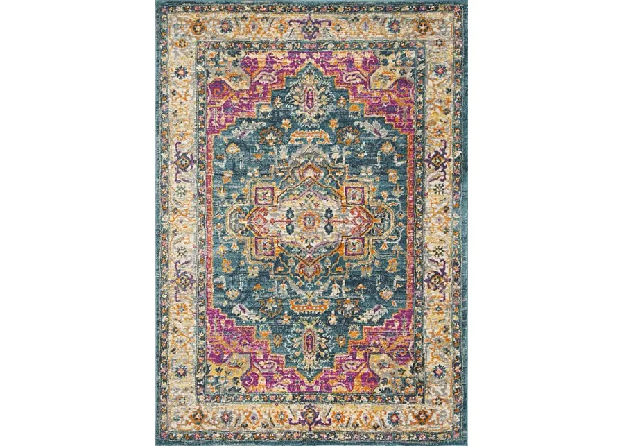 Fairview Spring Blue 8' x 10' Rug