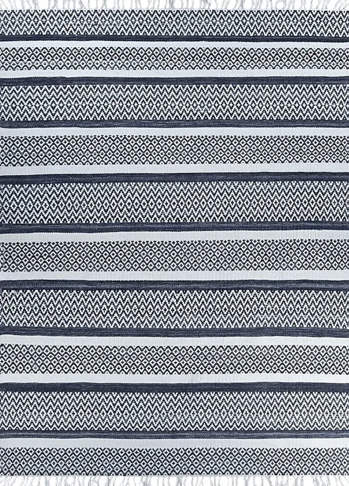 Kalona Gray 5' x 8' Indoor/Outdoor Rug