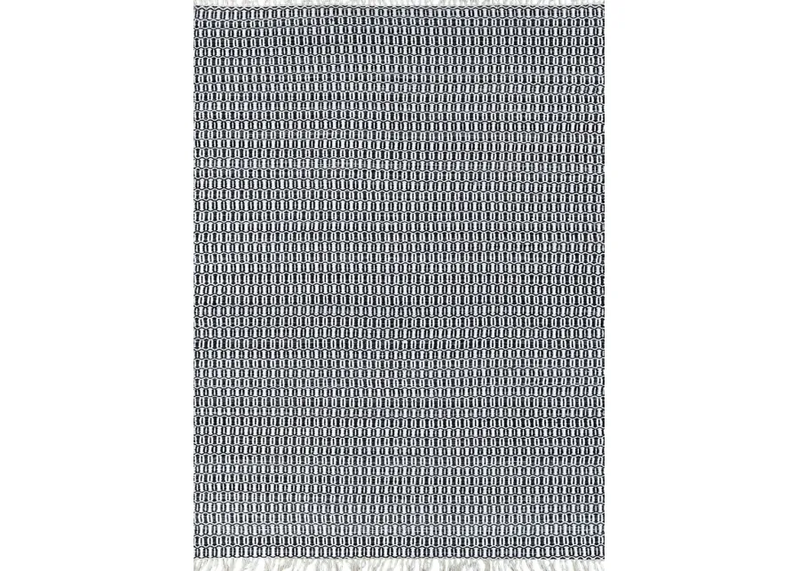 Malani Black 8' x 10' Indoor/Outdoor Rug