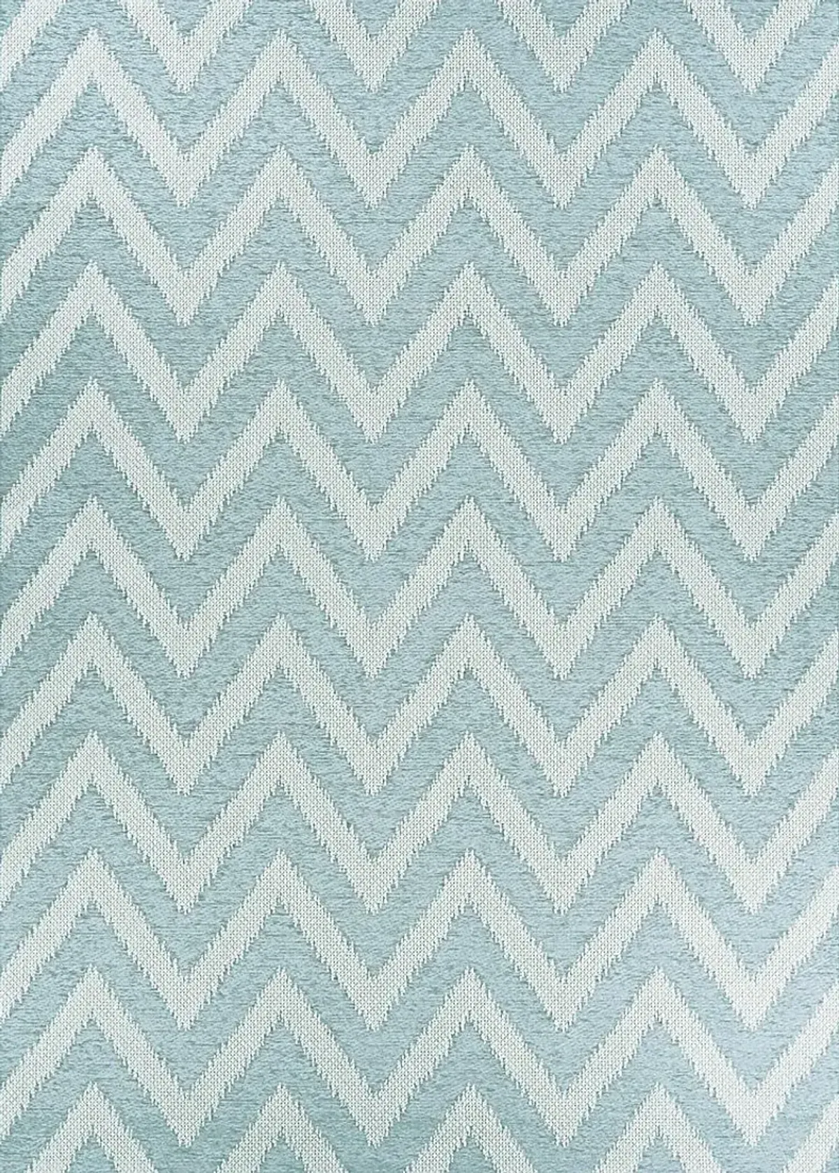 Lynna Teal 6'4 x 9'6 Indoor/Outdoor Rug