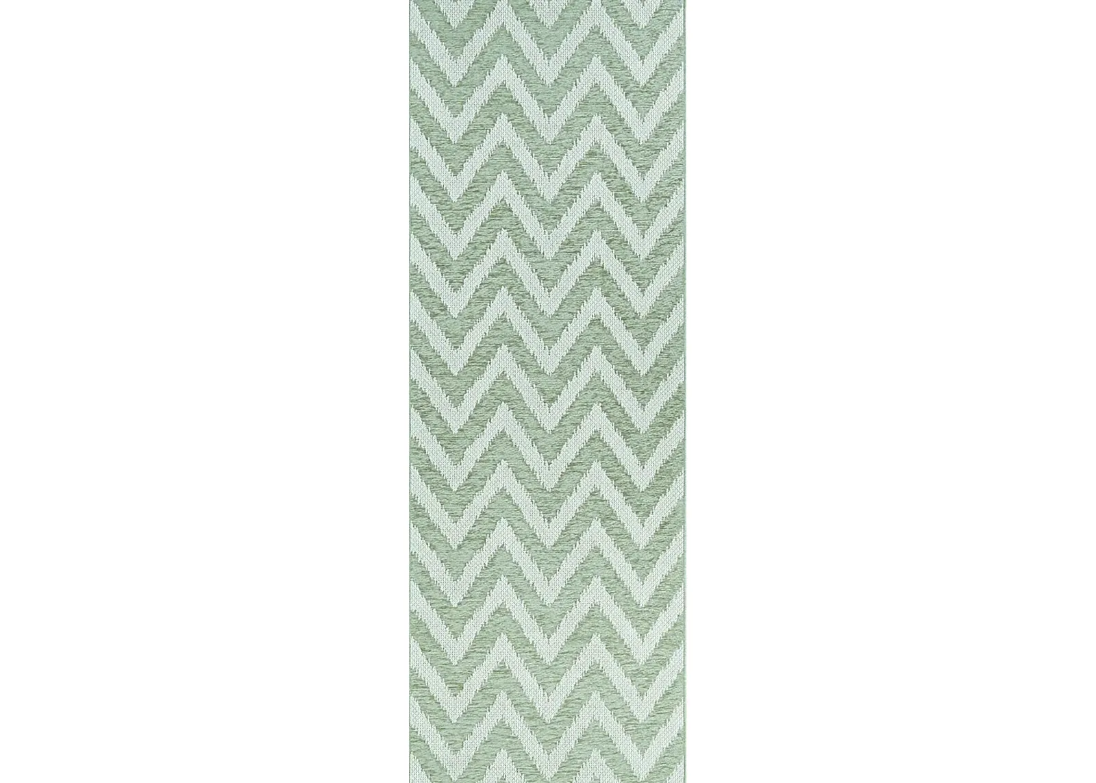 Lynna Green 2'6 x 7'6 Runner Indoor/Outdoor Rug