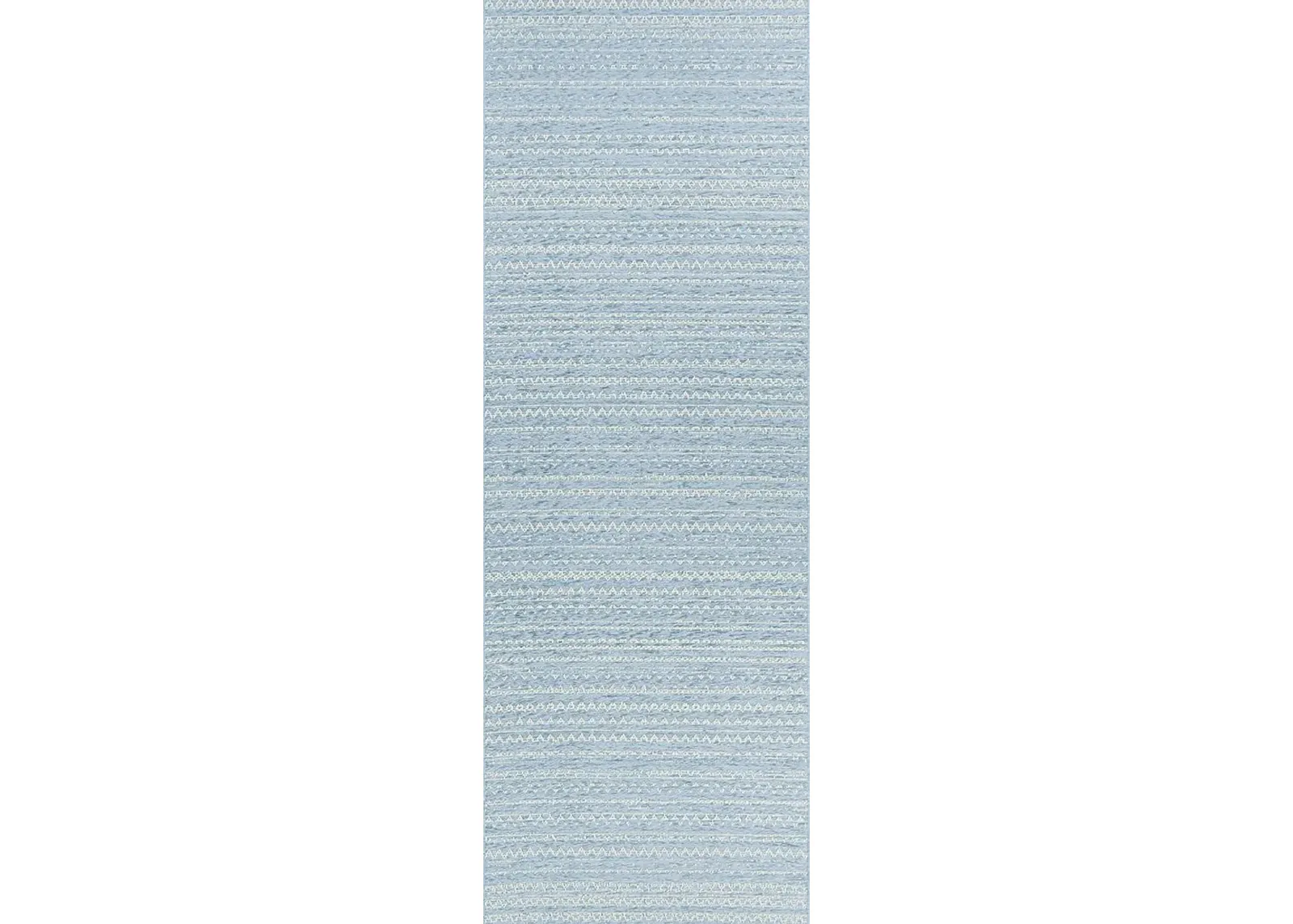 Maylin Blue 2'6 x 7'6 Runner Indoor/Outdoor Rug