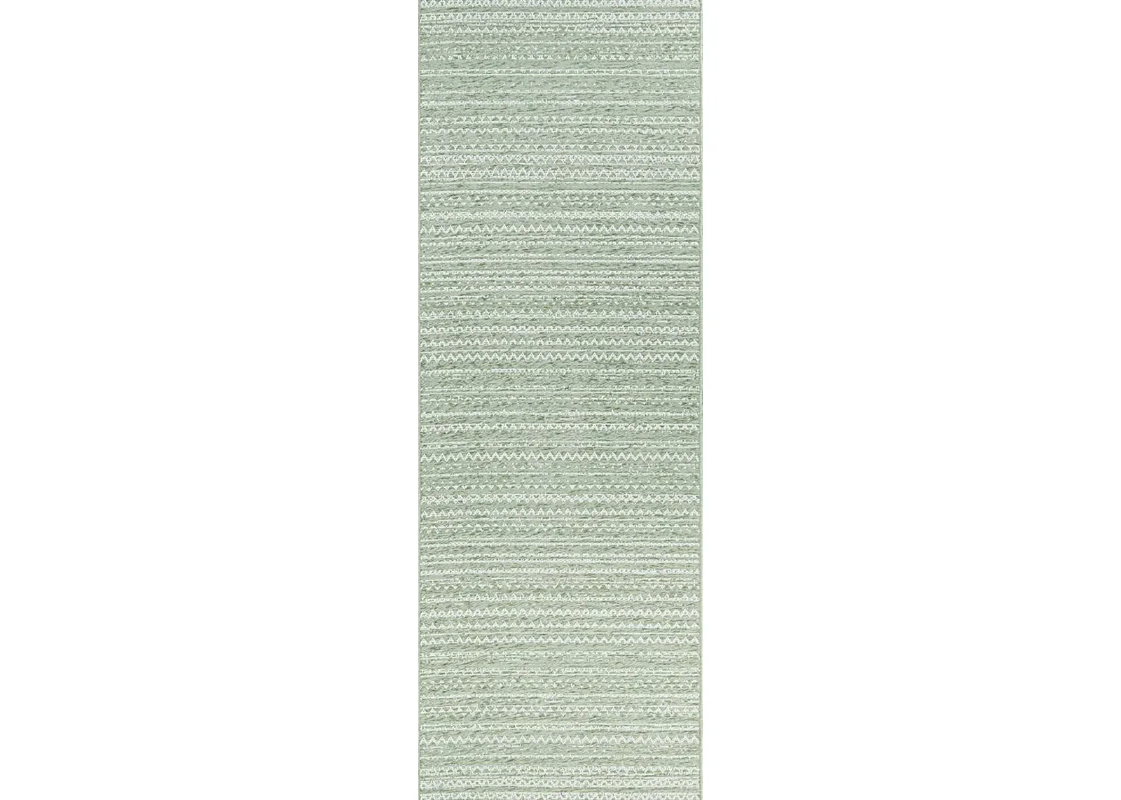 Maylin Green 2'6 x 7'6 Runner Indoor/Outdoor Rug