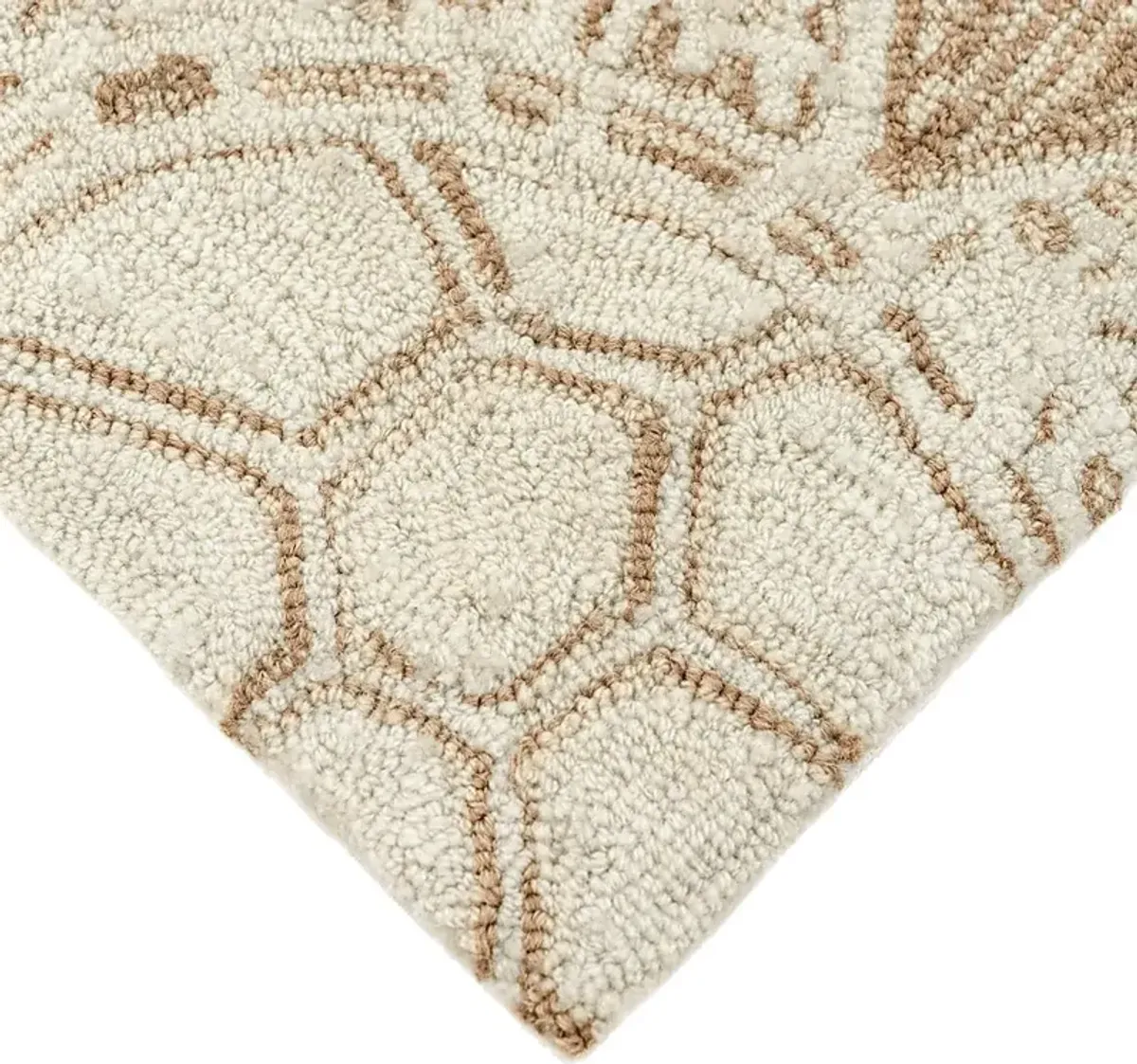 Sea Creature Taupe 7'6 x 9'6 Indoor/Outdoor Rug