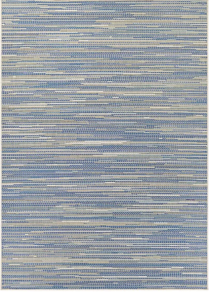 Alassio Blue 5'3 x 7'6 Indoor/Outdoor Rug