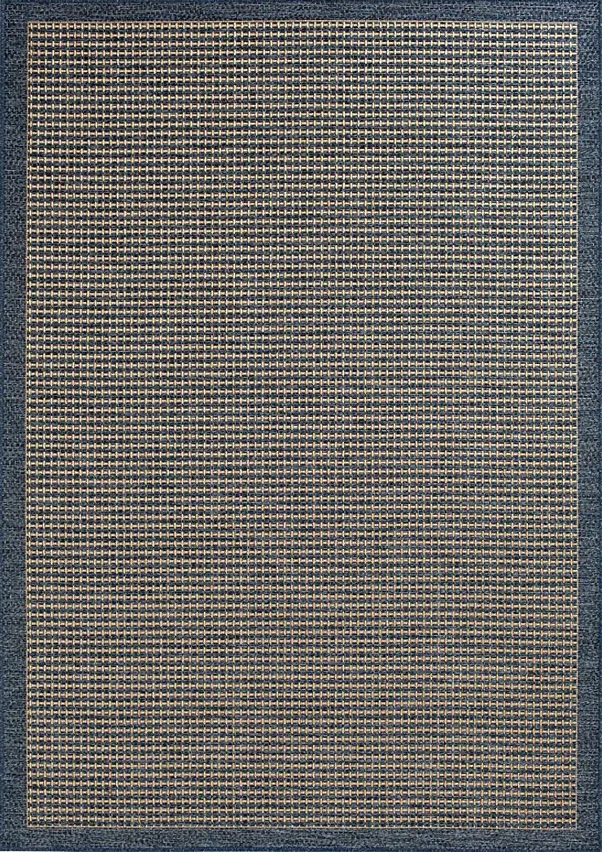 Gasha Blue 5'3 x 7'7 Indoor/Outdoor Rug