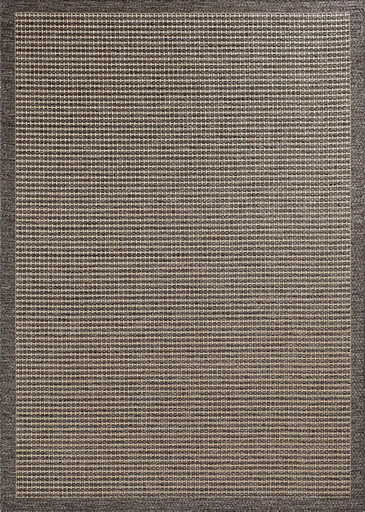 Gasha Brown 5'3 x 7'7 Indoor/Outdoor Rug